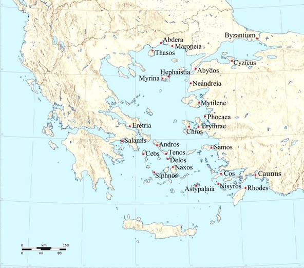 Athenian Empire, fifth century BC